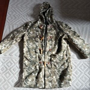 Men’s Camo Trench Coat